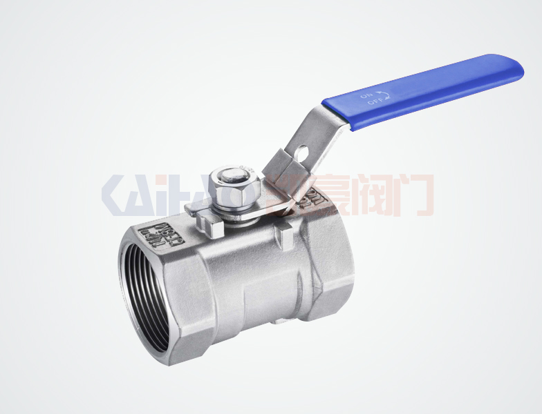 1PC內螺紋帶鎖球閥