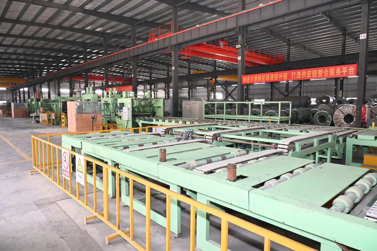 北港景興不銹鋼北海加工中心正式投產